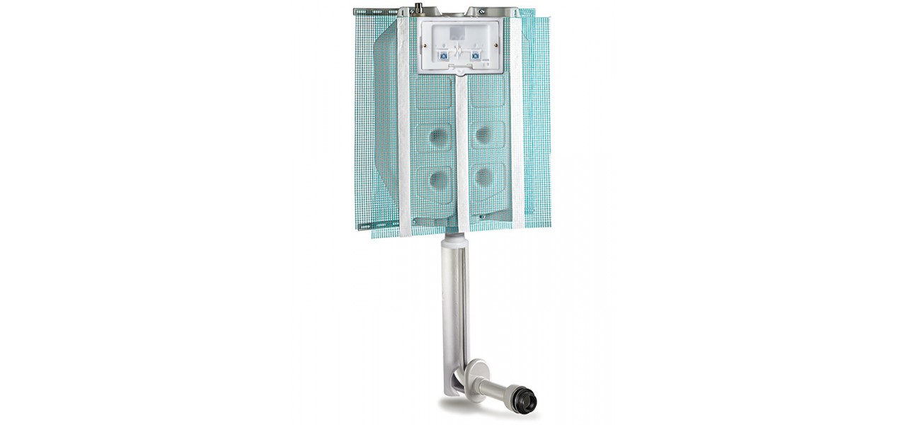 Cassetta di scarico da incasso Pucci mod. ECO 9L-4L