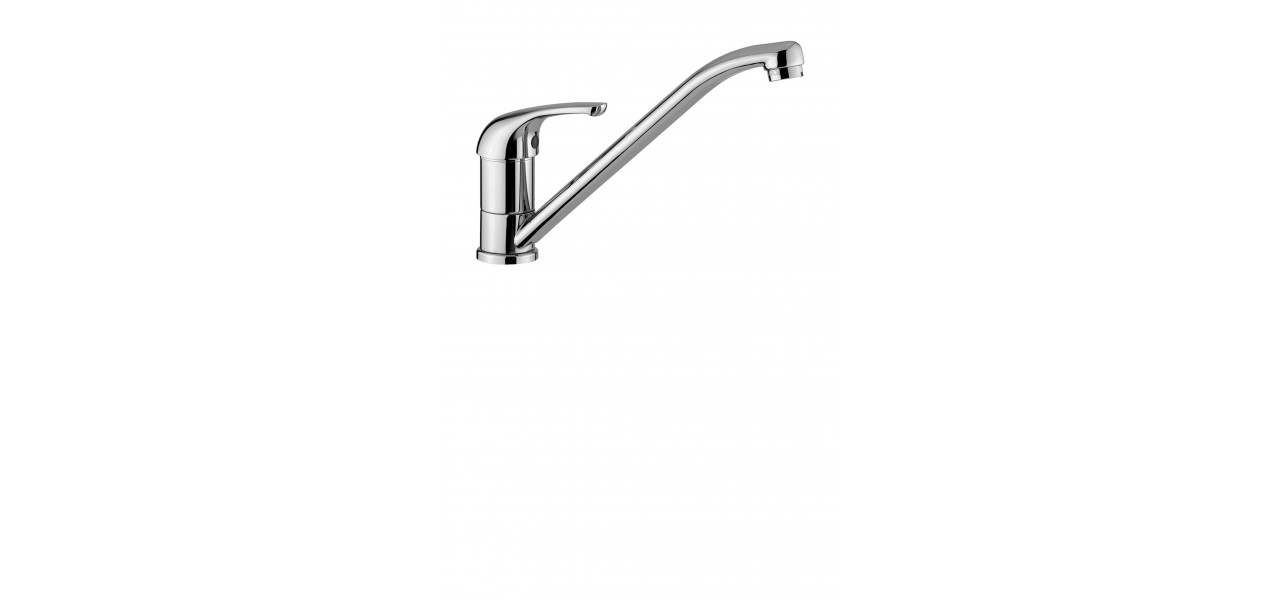 Miscelatore monoforo lavello canna tubo girevole Apollo 3  PAFFONI
