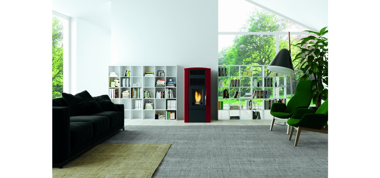 Stufa a pellet Ecofire Rossella 9kw Palazzetti