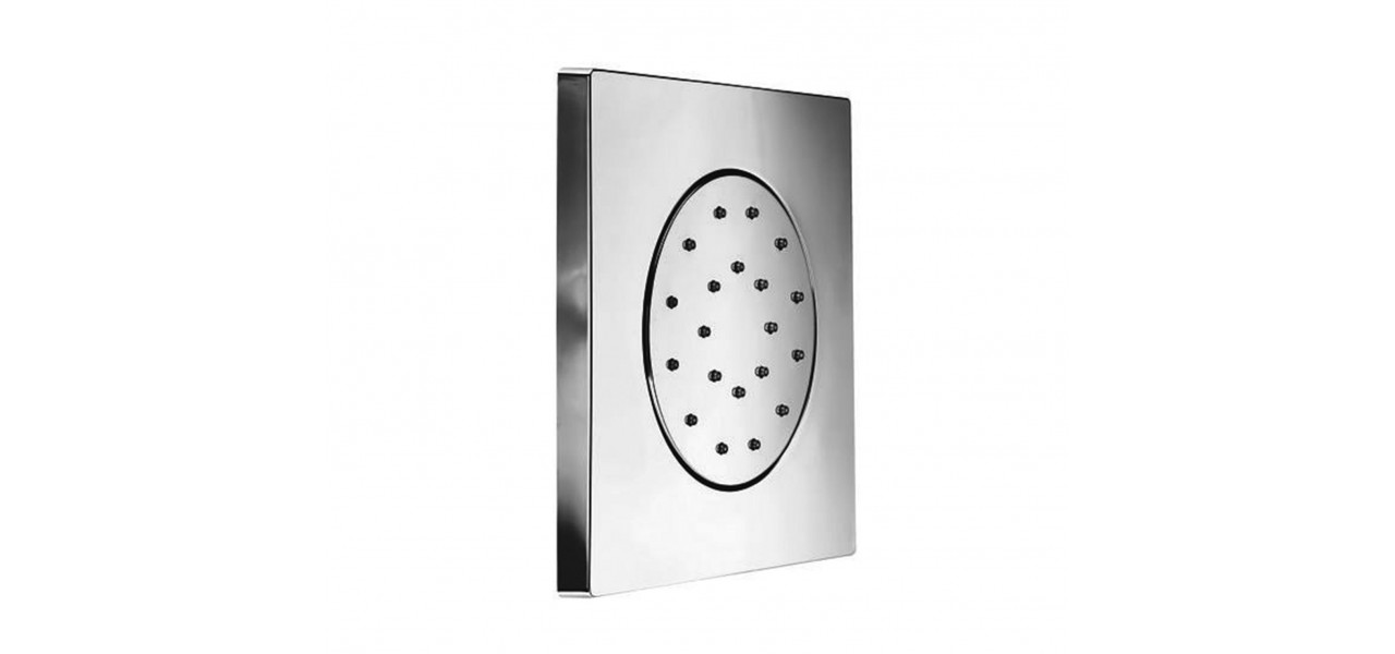 Soffione doccia a parete New in abs Quadro con spigoli  PAFFONI