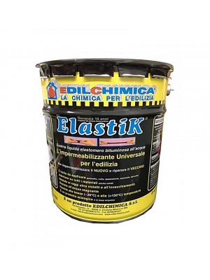 Elastik® Guaina liquida elastomero bituminosa all'acqua 10 Kg