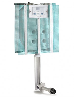 Cassetta di scarico da incasso Pucci mod. ECO 9L-4L