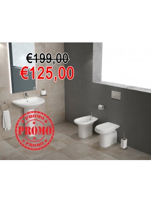 Set bagno completo bidet, vaso e coprivaso RAK serie Orient a pavimento